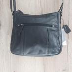 Zwarte leren damestas Czanne, Ophalen of Verzenden, Nieuw, Zwart, Handtas