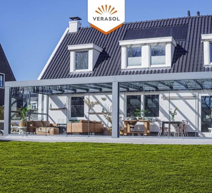 Verasol Oldenzaal: de veranda specialist !!, Tuin en Terras, Overkappingen, Nieuw, Veranda, Verzenden