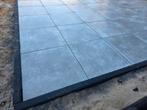 Keramische tegel, prachtige lichtgrijze look, 4.3M2, Ophalen, Nieuw, Keramiek, Terrastegels