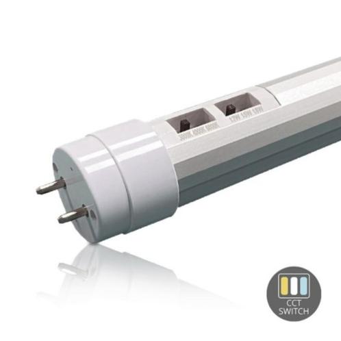 LED TL-BUIS T8 120CM 12W-15W-18W CCT-SWITCHLED, Huis en Inrichting, Lampen | Losse lampen, Nieuw, Led-lamp, Minder dan 30 watt