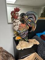 “Uniek Italiaans Keramiek Haanbeeld 65cm Handgemaakt kunst, Ophalen