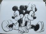 Mickey en minnie canvas, Huis en Inrichting, Ophalen, Gebruikt