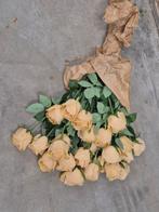 28 stuks Prachtige grote kunst rozen peach ongeveer 70 cm, Huis en Inrichting, Ophalen of Verzenden, Zo goed als nieuw, Binnen