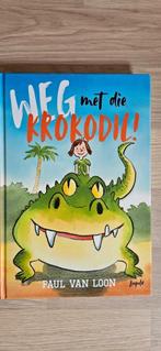 Weg met die krokodil, Boeken, Kinderboeken | Jeugd | onder 10 jaar, Paul van Loon, Ophalen of Verzenden, Fictie algemeen, Zo goed als nieuw