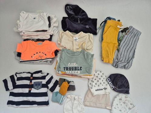 Pakket merkkleding jongens, Kinderen en Baby's, Babykleding | Baby-kledingpakketten, Zo goed als nieuw, Maat 56, Ophalen of Verzenden
