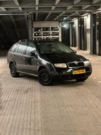 MOET WEG NAP Skoda Fabia 1.4 Combi 55KW 2004 Zwart, Voorwielaandrijving, 74 pk, Zwart, 4 cilinders