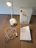 Draagbare ledlamp inclusief poes 9 x 7 c 18 cm, Ophalen, Gebruikt, Overige materialen, Minder dan 50 cm