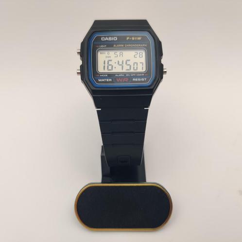 Casio F-91W Horloge nu voor €19.99, Kleding | Dames, Riemen en Ceinturen, Zo goed als nieuw, 80 tot 90 cm, Zwart, Ophalen of Verzenden