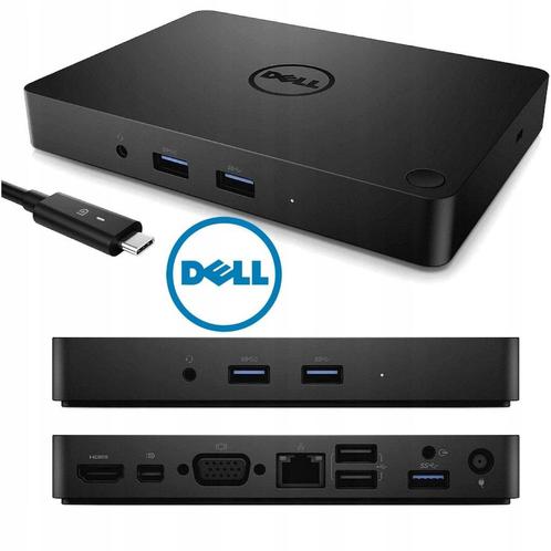 Dell Business Dock WD15 w/130W AC adptr-EU, Computers en Software, Dockingstations, Gebruikt, USB-hub, Laptop, Ophalen of Verzenden