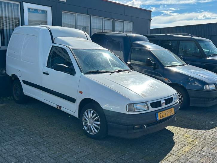 Seat Inca 1.9 DSL Light VAN 2000 wit, Auto's, Bestelauto's, Bedrijf, Trekhaak, Seat, Diesel, Handgeschakeld, Origineel Nederlands