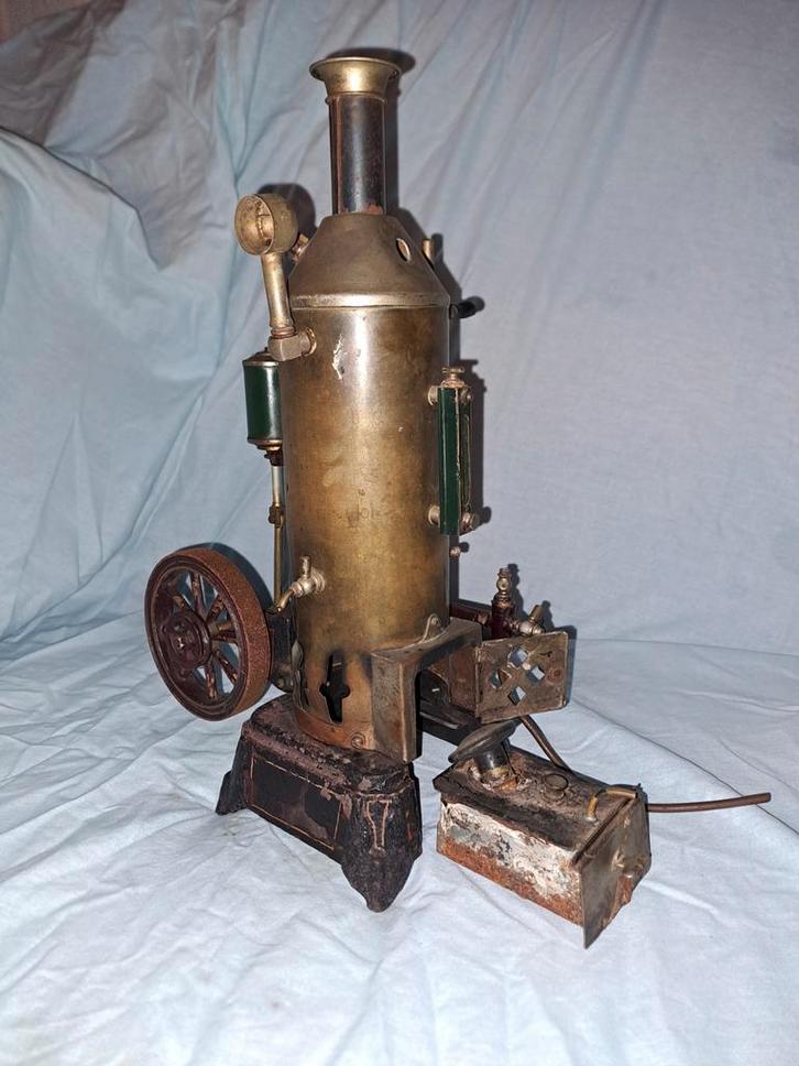 Antieke Stoommachine - Zeldzaam Verzamelobject, Antiek en Kunst, Antiek | Gereedschap en Instrumenten, Ophalen of Verzenden