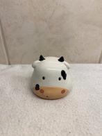 Kleine Spaarpot Koeien Kop (1), Verzamelen, Spaarpotten, Ophalen of Verzenden, Zo goed als nieuw, Steen, Aardewerk of Keramiek