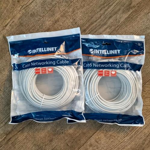 Nieuwe CAT6 & CAT7 Netwerkkabels - Diverse Lengtes, Computers en Software, Pc- en Netwerkkabels, Nieuw, Ophalen