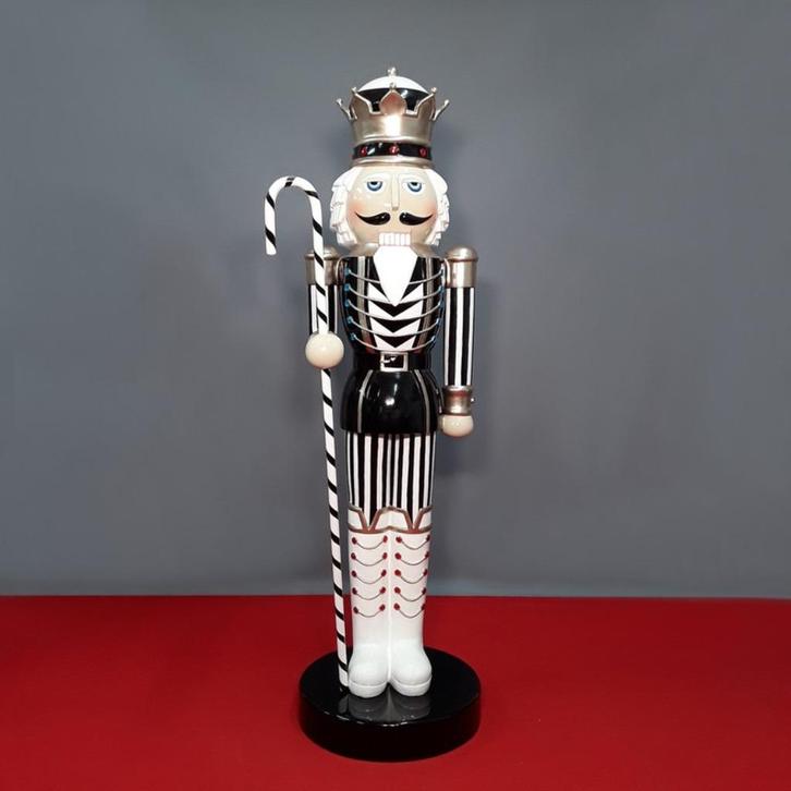 Nutcracker King beeld – Notenkraker Hoogte 200 cm, Verzamelen, Beelden en Beeldjes, Nieuw, Overige typen, Ophalen