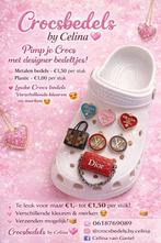 Leuke Crocs Bedels - Designer Bedeltjes, Overige merken, Overige materialen, Nieuw, Ophalen of Verzenden