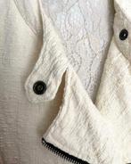 Maison Scotch biker jasje maat 3 38/40, Maat 38/40 (M), Wit, Ophalen of Verzenden, Zo goed als nieuw