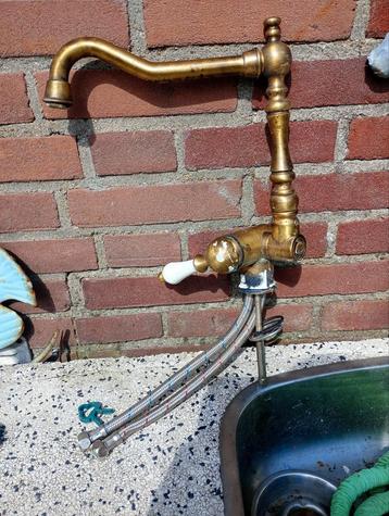 Keuken   koperen mengkraan.. beschikbaar voor biedingen