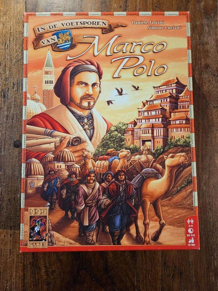 Marco Polo, Hobby en Vrije tijd, Gezelschapsspellen | Bordspellen, Zo goed als nieuw, Een of twee spelers, Drie of vier spelers