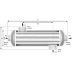 Warmtewisselaar Titanium | 40 kW, Nieuw, Verzenden