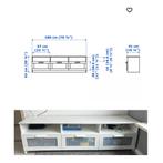 IKEA Brimnes TV Meubel - Z.G.A.N.!, Huis en Inrichting, Ophalen, Kunststof, Gebruikt, 150 tot 200 cm
