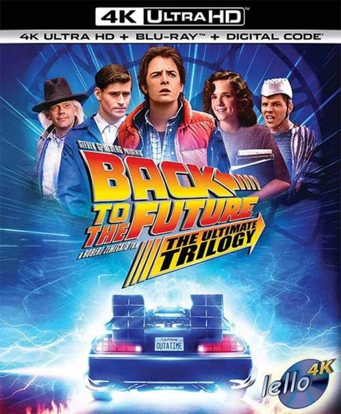 Blu-ray 4K: Back to the Future Trilogy, 35th AE, US niet NLO, Cd's en Dvd's, Blu-ray, Nieuw in verpakking, Avontuur, Ophalen of Verzenden