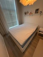 IKEA 160x200 Bed Frame & Matras, Ophalen, Wit, Tweepersoons, Zo goed als nieuw