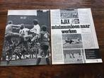 Voetbal artikel Fc Amsterdam Ajax november 1975, Verzamelen, Sportartikelen en Voetbal, Ophalen of Verzenden, Gebruikt, Ajax