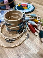 Punchneedle hobbymaterialen (compleet set), Hobby en Vrije tijd, Borduren en Borduurmachines, Zo goed als nieuw, Verzenden