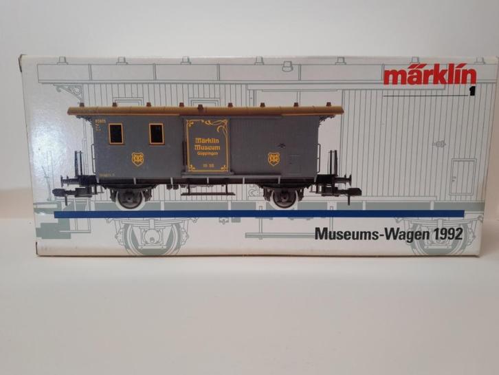 Märklin 85805 Spoor 1 Museum wagen 1992, Hobby en Vrije tijd, Modeltreinen | Overige schalen, Zo goed als nieuw, Wagon, Wisselstroom