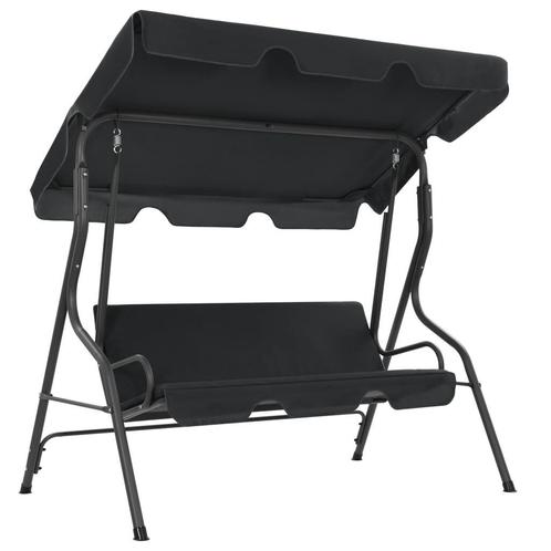 Schommelbank 170x110x153 cm antraciet €145, Tuin en Terras, Tuinmeubel-accessoires, Nieuw, Ophalen of Verzenden
