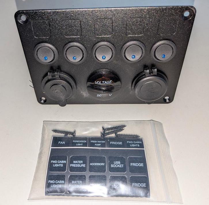 schakelpaneel, Watersport en Boten, Navigatiemiddelen en Scheepselektronica, Nieuw, Kabel of Apparatuur, Ophalen of Verzenden