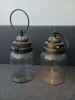 2 glazen planten terrariums, Ophalen of Verzenden