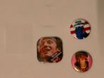 Bruce Springsteen the Boss USA artiest vintage buttons set, Gebruikt, Verzenden