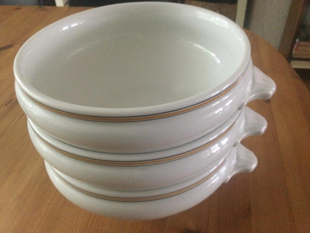 3 z.g.a.n.antieke Bausher weiden schalen, Antiek en Kunst, Ophalen of Verzenden