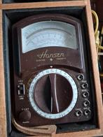 Vintage Hansen Multimeter in Houten Kist, Doe-het-zelf en Verbouw, Meetapparatuur, Ophalen of Verzenden, Gebruikt, Multimeter