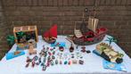 Playmobil Piraten boot 3940/4444, schatkist/vesting, Ophalen of Verzenden, Gebruikt, Complete set