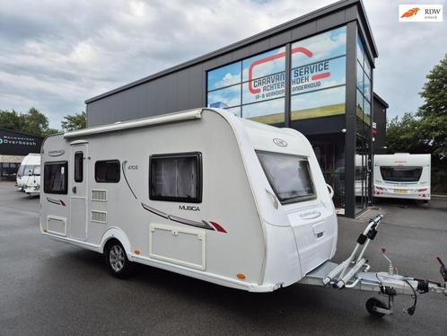 Lmc MUSICA 470 E enkele bedden, mover, luifel + voortent TOP, Caravans en Kamperen, Caravans, Bedrijf, tot en met 4, 1000 - 1250 kg