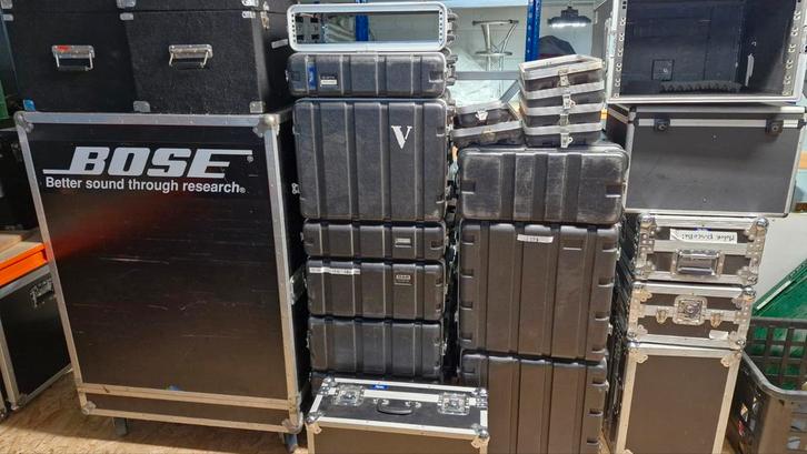 Diverse Flightcases, Muziek en Instrumenten, Behuizingen en Koffers, Gebruikt, Speaker of Versterker, Flightcase, Ophalen