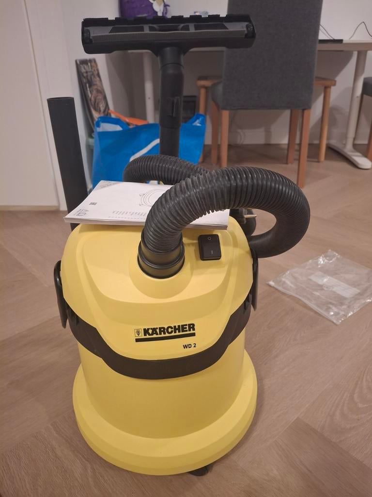Kärcher WD 2 Stofzuiger - Gebruikt, Gebruikt, Stofzuiger, Minder dan 1200 watt, Ophalen