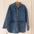 Mooie ruimvallende spijkerblouse in maat 44, Kleding | Dames, Grote Maten, Ophalen of Verzenden, Zo goed als nieuw, Blauw, Blouse of Tuniek