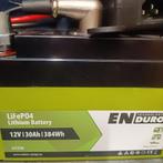 Enduro LiFePO4 Lithium Batterij 12V 130Ah, Caravans en Kamperen, Ophalen of Verzenden, Zo goed als nieuw