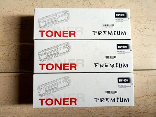 TN1050 Toner Cartridge printer 3 stuks zwart Brother, Computers en Software, Printerbenodigdheden, Nieuw, Toner, Ophalen of Verzenden