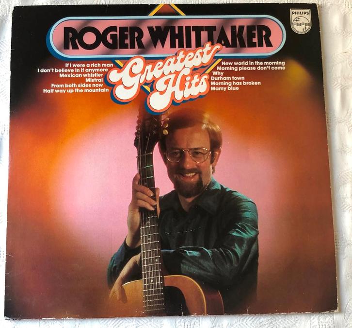 LP Roger Whittaker Greatest Hits, Cd's en Dvd's, Vinyl | Pop, Zo goed als nieuw, 1960 tot 1980, 12 inch, Ophalen of Verzenden