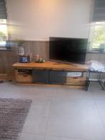 Echt Houten Meubelset: Vitrinekast, TV Meubel, Tafel, Ophalen, Zo goed als nieuw