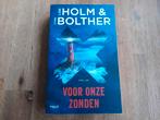 Line Holm & Stine Bolther/ Voor onze zonden, Ophalen of Verzenden, Gelezen