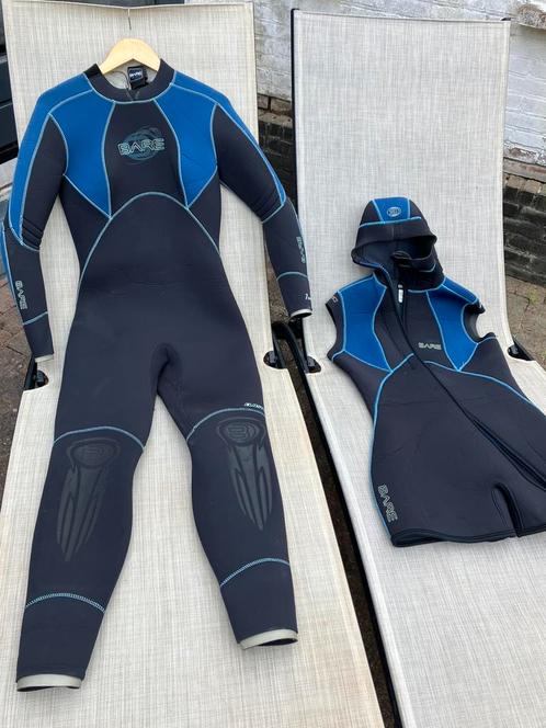 Bare 7 mm duikpak dames – maat L (40/42), Watersport en Boten, Duiken, Zo goed als nieuw, Duikpak, Ophalen of Verzenden