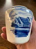 Delfts Blauw Vaasje Brielle Handbeschilderd, Ophalen of Verzenden