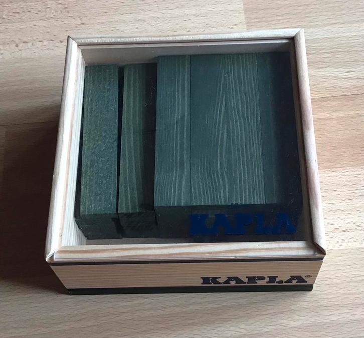 Kapla plankjes donkergroen 40 stuks (nieuw), Kinderen en Baby's, Speelgoed | Bouwstenen, Nieuw, Overige merken, Ophalen of Verzenden