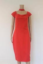 Amisu rode jurk maat 42, ., Maat 42/44 (L), Ophalen of Verzenden, Zo goed als nieuw