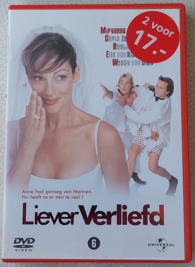Liever Verliefd DVD - Romantische Komedie, Alle leeftijden, Ophalen of Verzenden, Zo goed als nieuw, Drama
